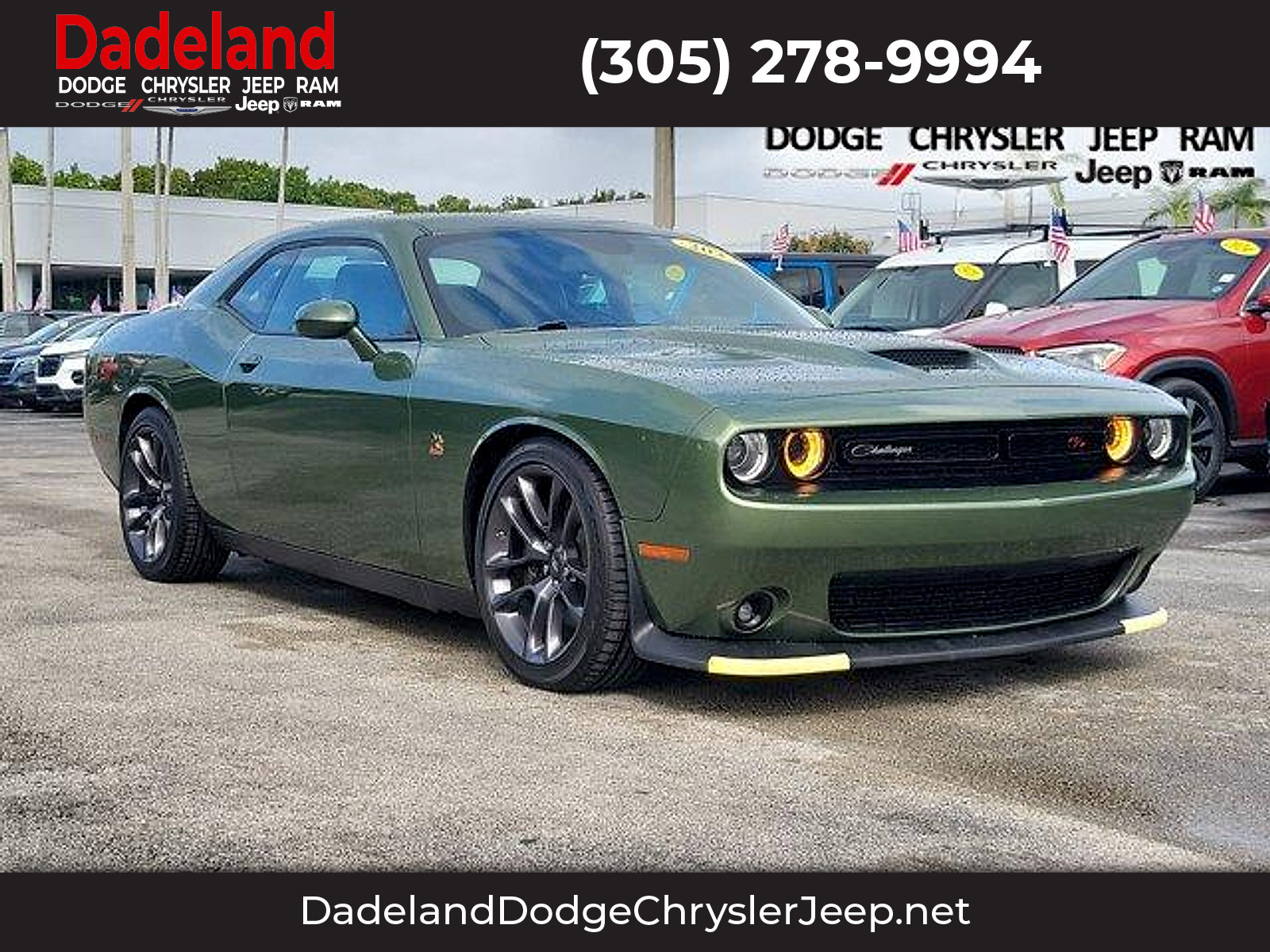Used 2023 Dodge Challenger R/T Scat Pack w/ Plus Package RWD image 1