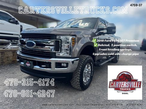 Used 2018 Ford F250 XLT w/ XLT Premium Package AWD/4WD image 1