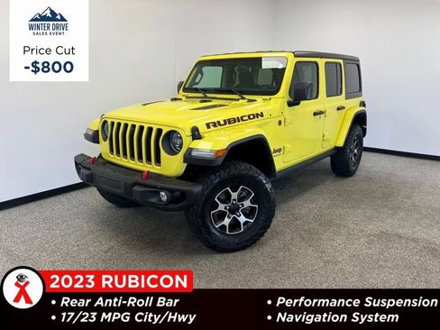 Used 2023 Jeep Wrangler Unlimited Rubicon w/ Dual Top Group image 1