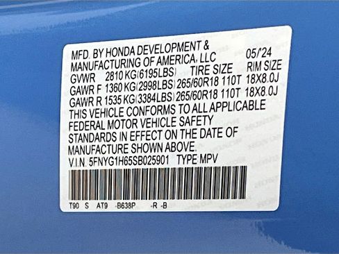 Used 2025 Honda Pilot TrailSport image 33
