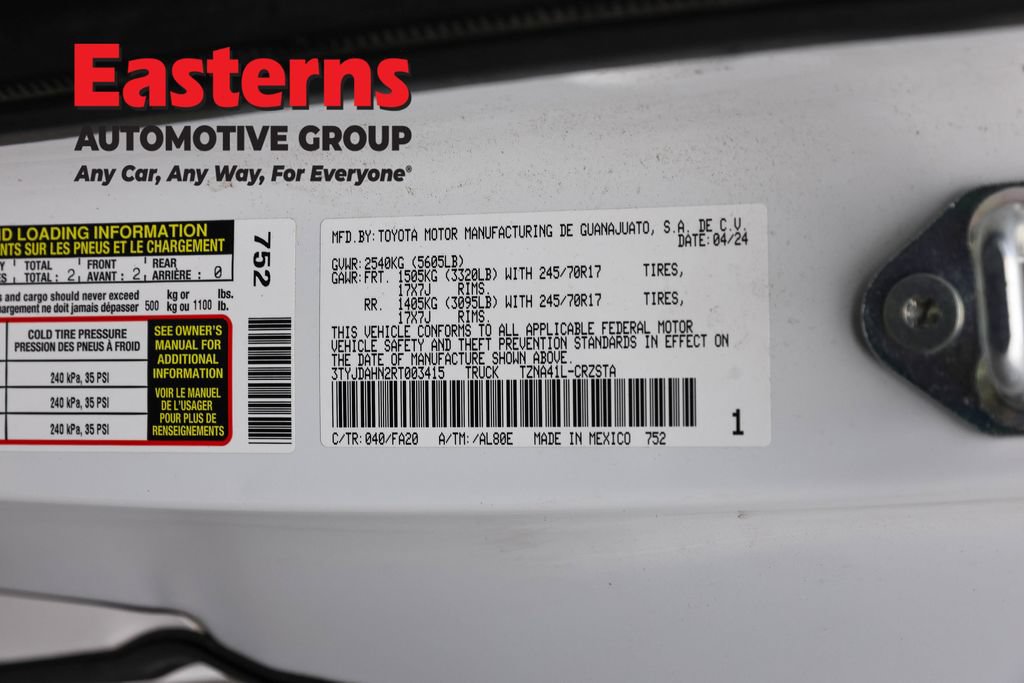 Used 2024 Toyota Tacoma SR RWD image 32