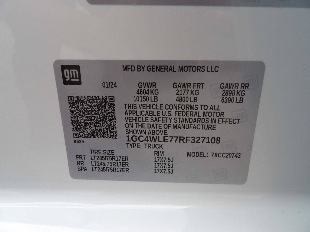 Used 2024 Chevrolet Silverado 2500 W/T w/ WT Convenience Package RWD image 58