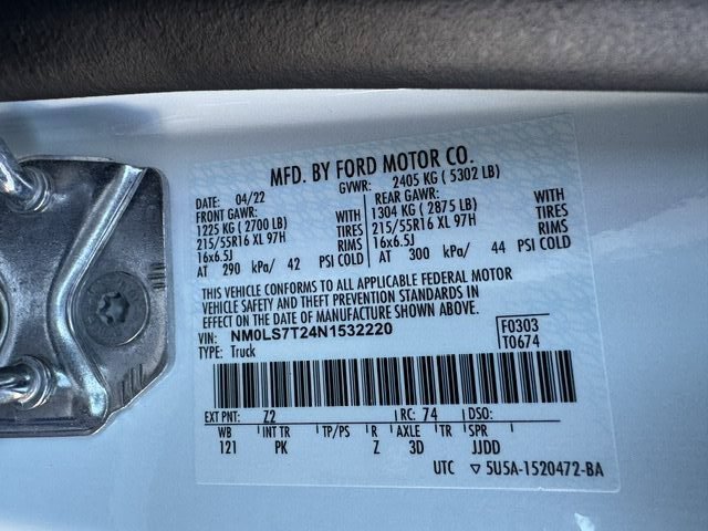 Used 2022 Ford Transit Connect XLT FWD image 21