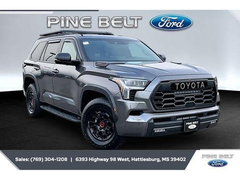 Used 2025 Toyota Sequoia TRD Pro w/ Tow Technology Package AWD/4WD image 1