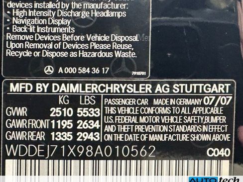 Used 2008 Mercedes-Benz CL 550 CL550 image 50