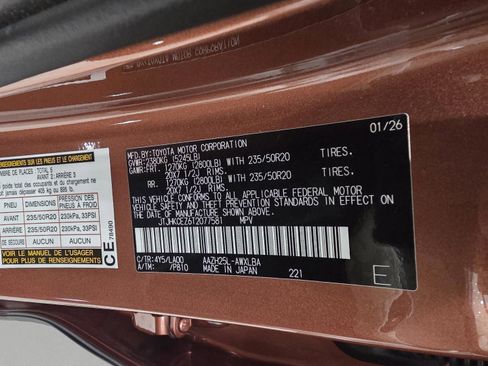 New 2026 Lexus NX 350h AWD w/ Luxury Package image 8