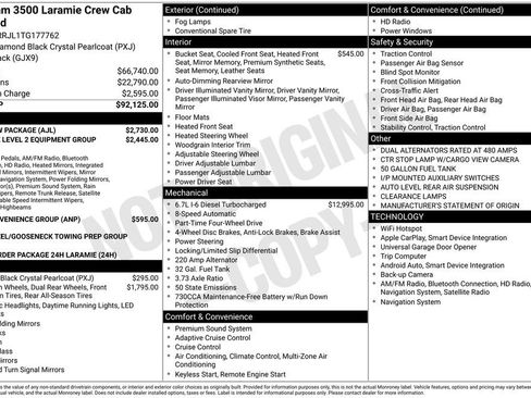 Used 2026 RAM 3500 Laramie w/ Max Tow Package image 2