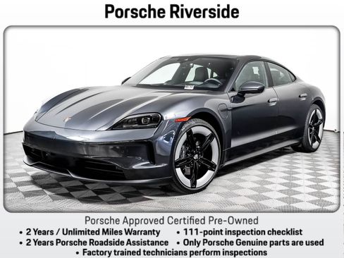 Certified 2025 Porsche Taycan RWD image 1