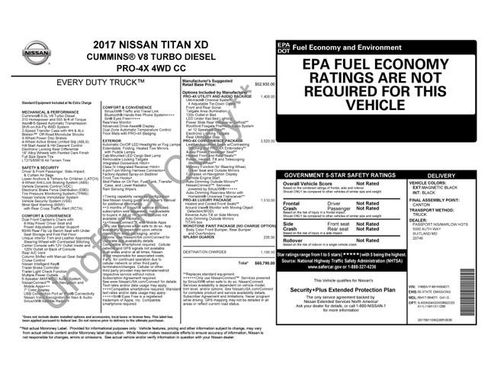 Used 2017 Nissan Titan PRO-4X w/ Pro-4x Convenience Package AWD/4WD image 8