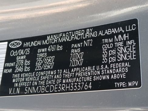 Used 2024 Hyundai Tucson SEL AWD/4WD image 19