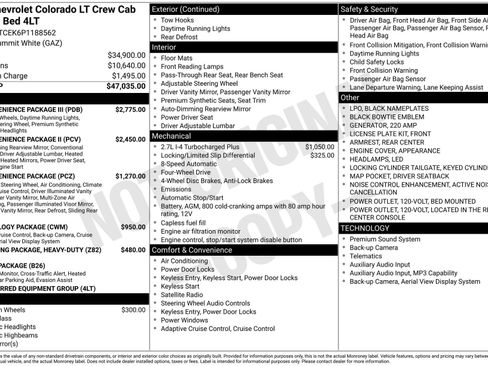 Used 2023 Chevrolet Colorado LT w/ LT Convenience Package III AWD/4WD image 4