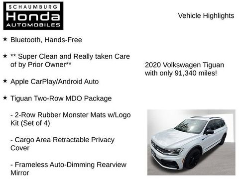 Used 2020 Volkswagen Tiguan SE R-Line AWD/4WD image 7