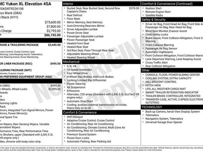 New 2026 GMC Yukon XL Elevation
