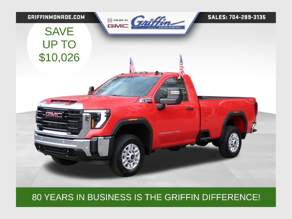 New 2026 GMC Sierra 2500 Pro w/ 1SA Pro Safety Plus Package AWD/4WD image 1