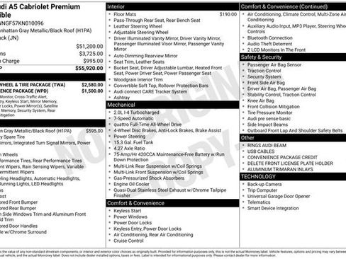 Used 2019 Audi A5 2.0T Premium w/ Winter Wheel & Tire Package image 29