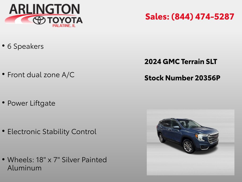 Used 2024 GMC Terrain SLT AWD/4WD image 2
