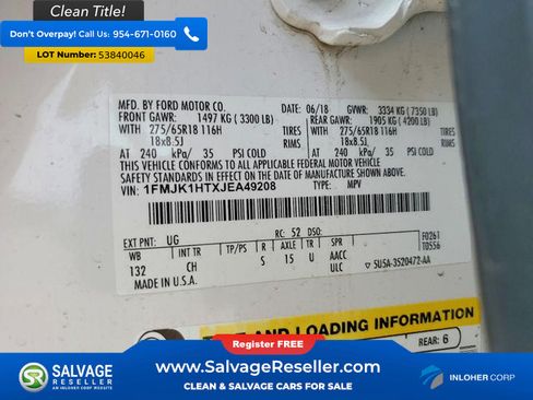 Used 2018 Ford Expedition Max XLT w/ Equipment Group 202A RWD image 17
