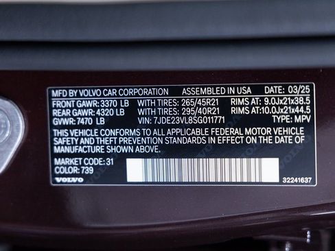 New 2025 Volvo EX90 Ultra image 23