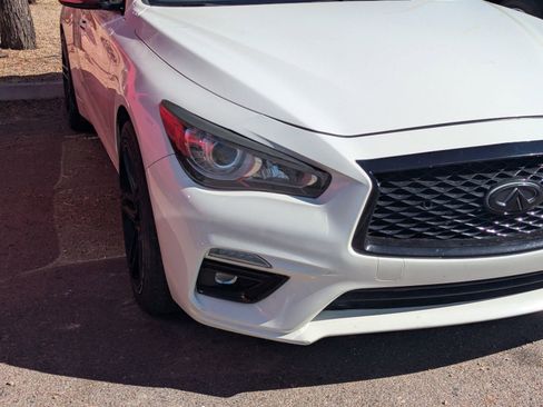 Used 2018 INFINITI Q50 Luxe w/ Cargo Package (L95) image 3
