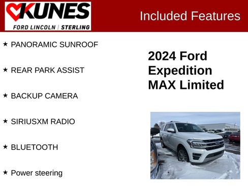 Used 2024 Ford Expedition Max Limited image 3