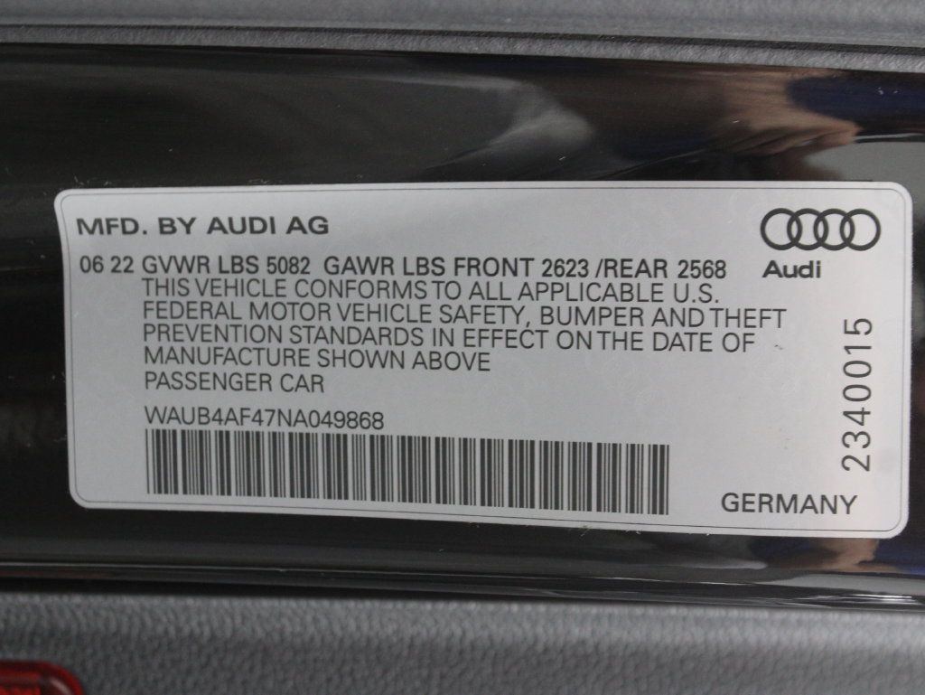 Used 2022 Audi S4 Premium Plus w/ Premium Plus Package AWD/4WD image 67