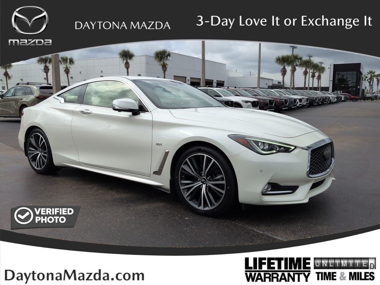 Used 2020 INFINITI Q60 3.0t Luxe w/ Essential Package AWD/4WD image 1