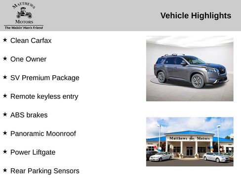 Used 2024 Nissan Pathfinder SV w/ SV Premium Package image 14