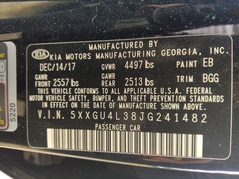 Used 2018 Kia Optima EX FWD image 33