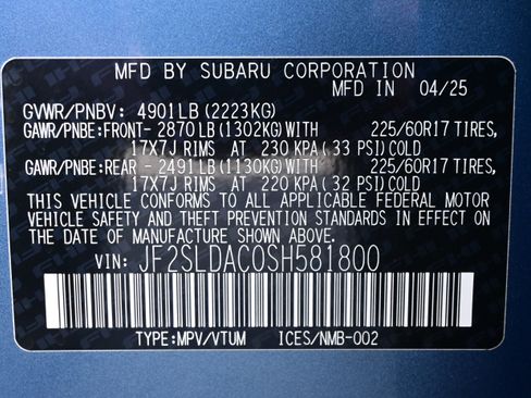 Certified 2025 Subaru Forester w/ Convenience Package #2 image 34