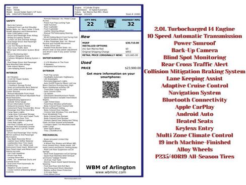 Used 2019 Honda Accord Sport image 2