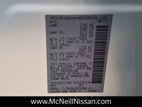 Used 2024 Nissan Murano SL image 28