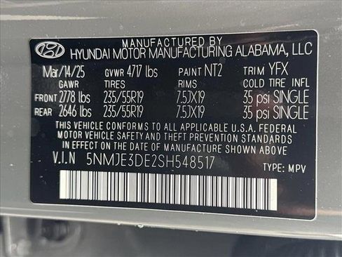 New 2025 Hyundai Tucson Limited image 18