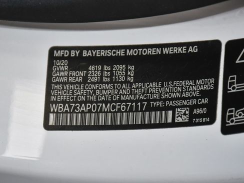 Used 2021 BMW 430i xDrive Coupe w/ Premium Package AWD/4WD image 15