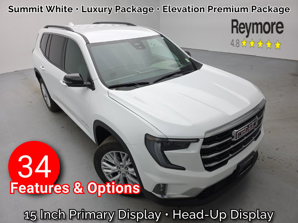 Used 2026 GMC Acadia Elevation w/ Elevation Premium Package AWD/4WD image 1
