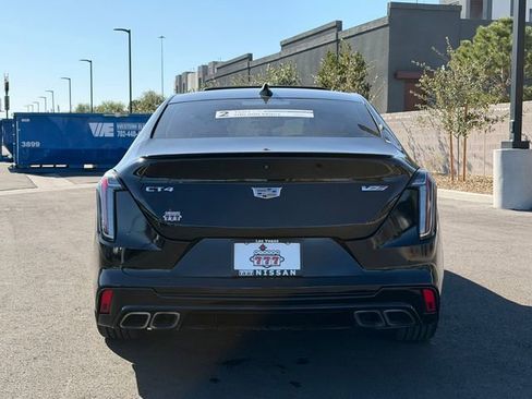 Used 2021 Cadillac CT4 V w/ Technology Package RWD image 5
