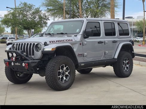 Used 2021 Jeep Wrangler Unlimited Rubicon AWD/4WD image 2