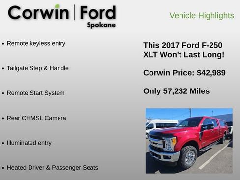 Used 2017 Ford F250 XLT w/ XLT Premium Package image 6