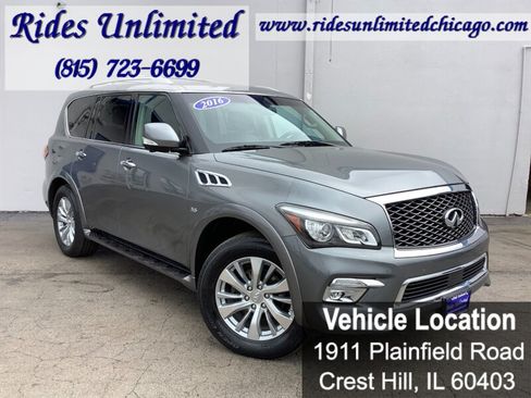Used 2016 INFINITI QX80 4WD w/ Driver's Assistance Package image 10
