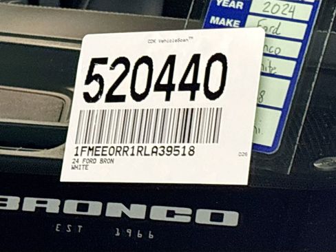 Used 2024 Ford Bronco Raptor w/ Interior Carbon Fiber Pack 6 image 25