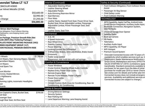 Used 2018 Chevrolet Tahoe LT RWD image 27