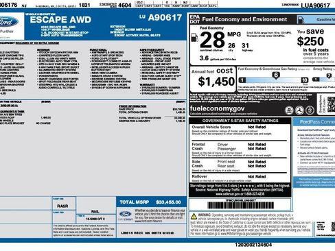 Used 2020 Ford Escape SEL AWD/4WD image 9