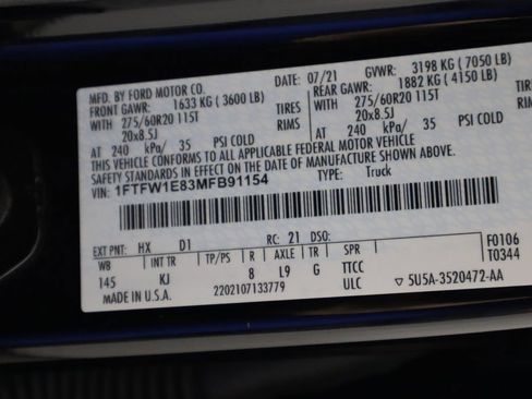 Used 2021 Ford F150 King Ranch w/ Equipment Group 601A High AWD/4WD image 38