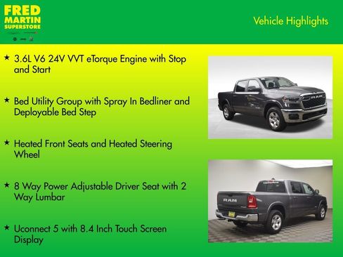 New 2026 RAM 1500 Big Horn AWD/4WD image 7