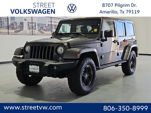 Used 2017 Jeep Wrangler Unlimited Sahara AWD/4WD image 1