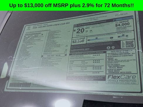 New 2026 RAM 1500 Big Horn w/ Night Edition AWD/4WD image 10