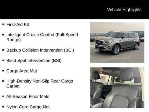 Used 2019 INFINITI QX80 Luxe w/ Proassist Package AWD/4WD image 15