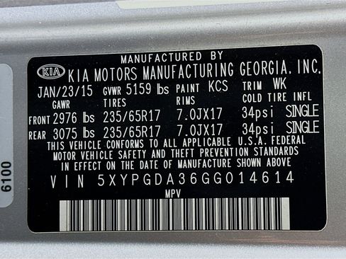 Used 2016 Kia Sorento LX w/ LX Convenience Package image 12