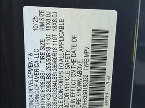 New 2025 Honda Pilot TrailSport image 23