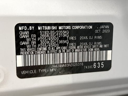 Used 2024 Mitsubishi Outlander SEL AWD/4WD image 11