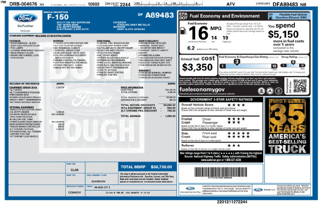 Used 2013 Ford F150 XLT w/ XLT Chrome Pkg AWD/4WD image 5